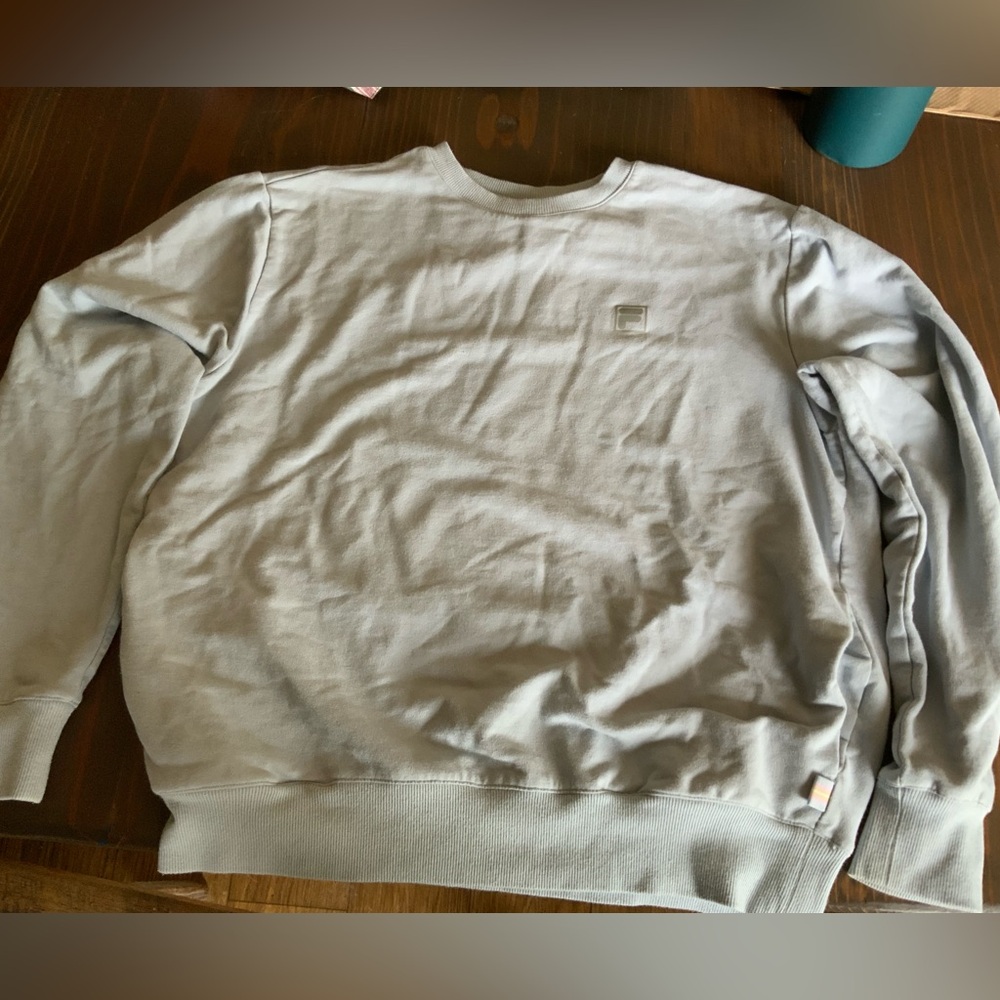 Fila light baby blue Sweatshirt